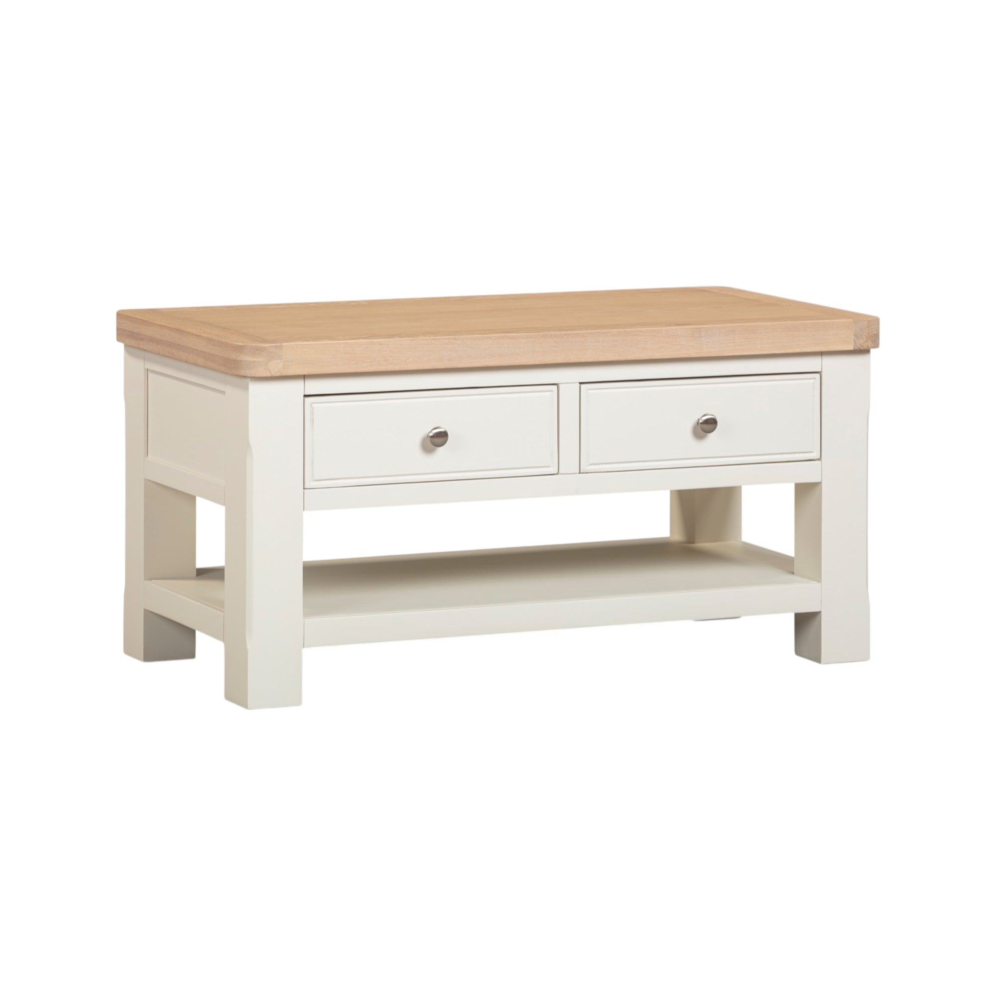 Windsor Painted Coffee Table with Drawers