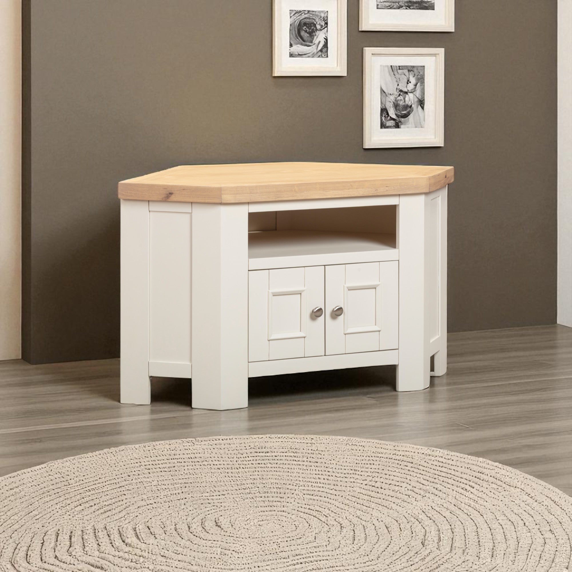 Windsor Painted Corner TV Unit