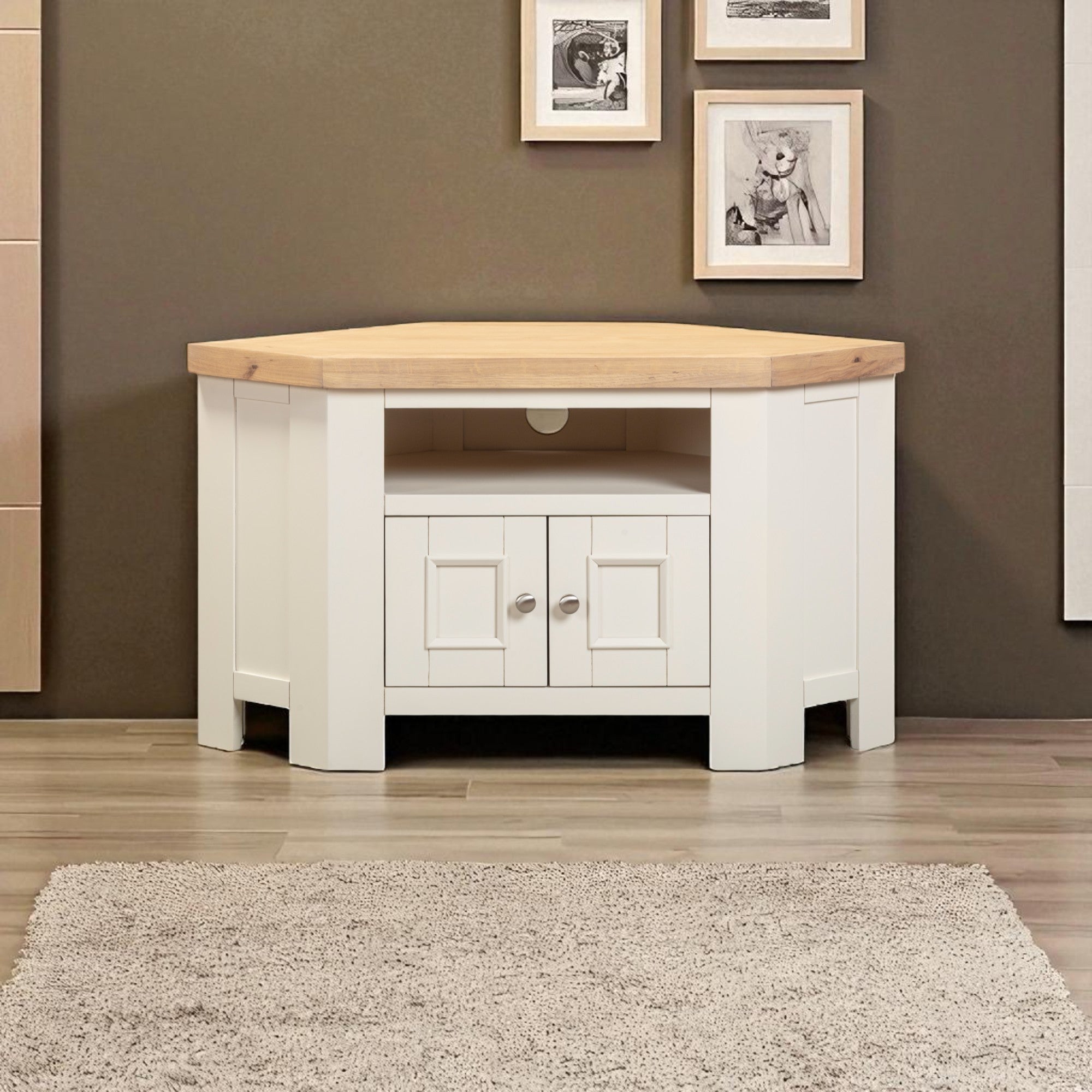 Windsor Painted Corner TV Unit