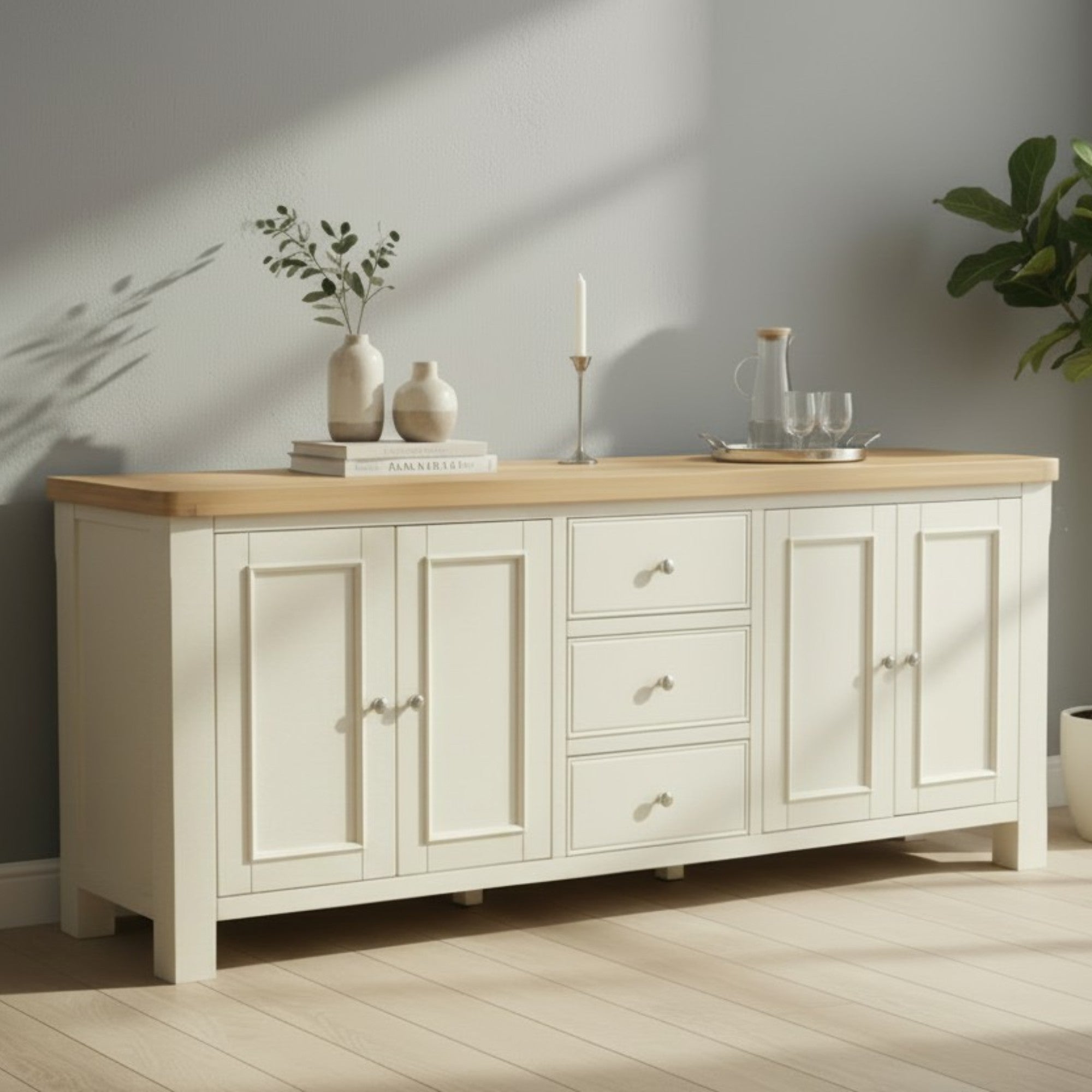 Windsor Painted 4-Door Sideboard