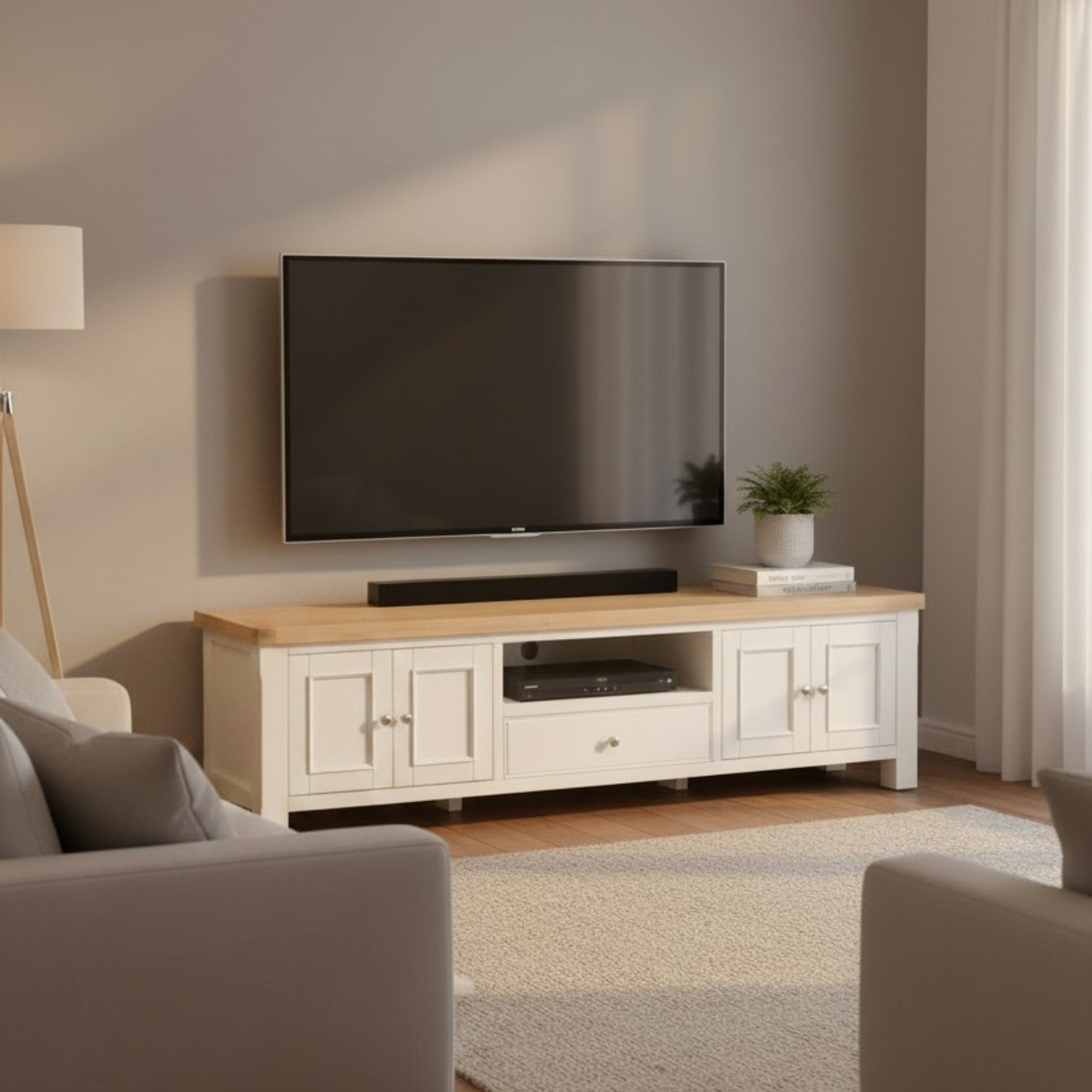 Windsor Painted Extra Large TV Unit