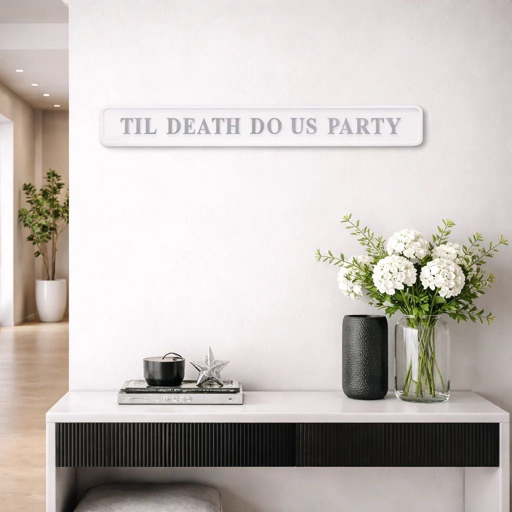 Custom Street-Style Foil Signs