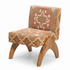 Orange Kilim Occasional Chair