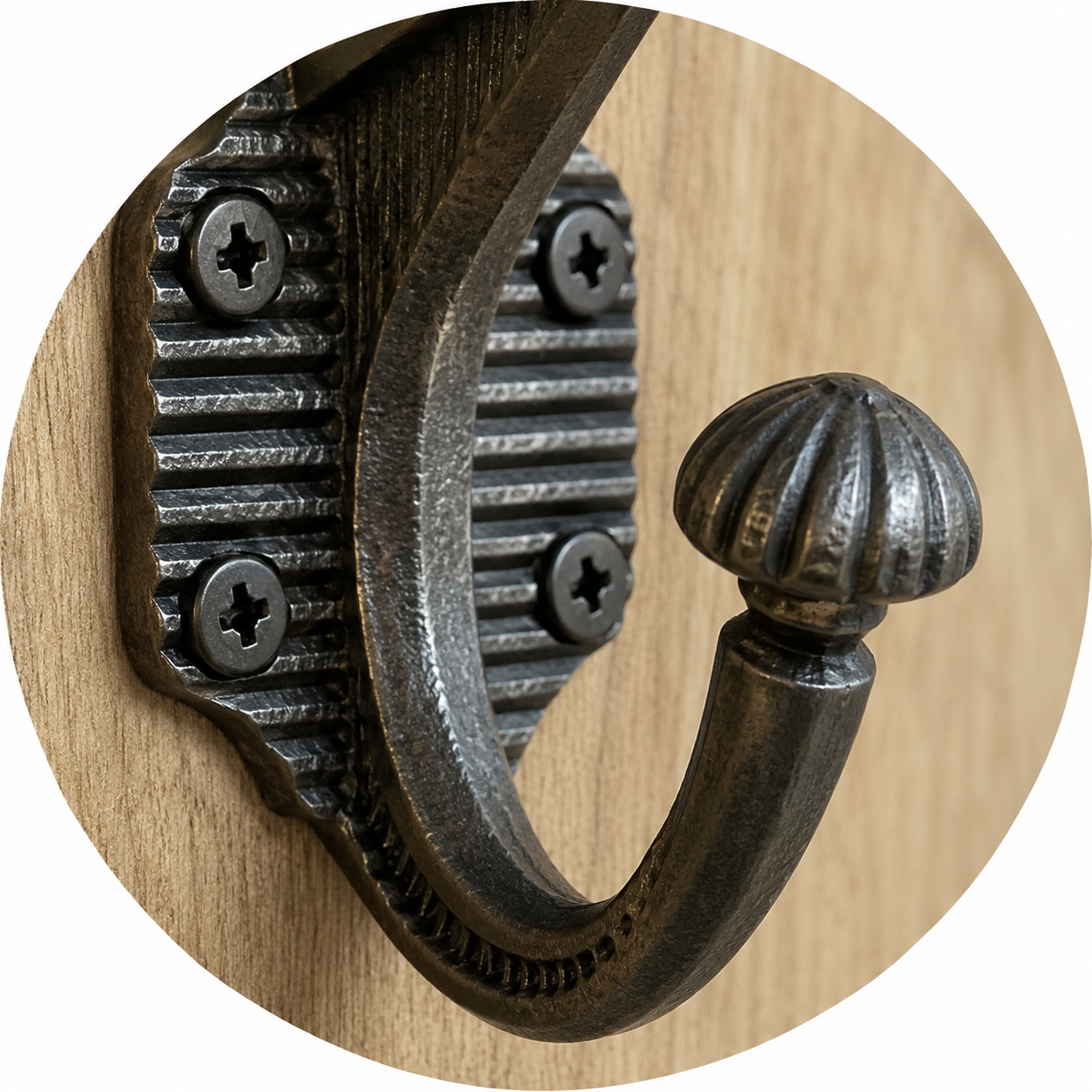 Pumpkin Cast Iron Hook